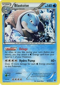 Blastoise #16 Blister Exclusives