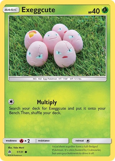 Exeggcute #1 SM - Forbidden Light