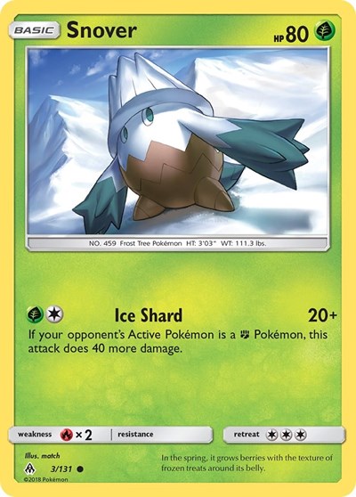 Snover #3 SM - Forbidden Light