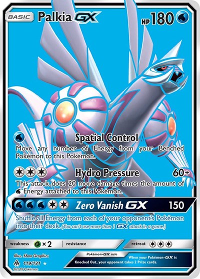 Palkia GX #119 SM - Forbidden Light