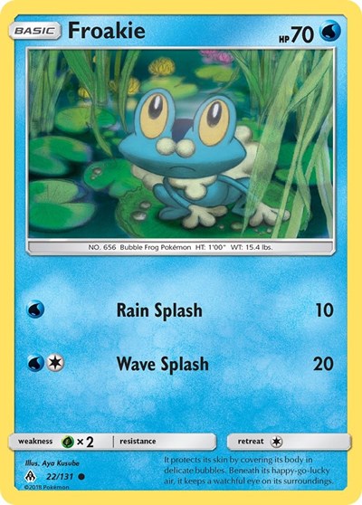 Froakie #22 SM - Forbidden Light