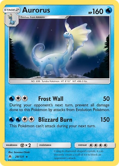 Aurorus #28 SM - Forbidden Light
