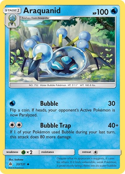 Araquanid #33 SM - Forbidden Light