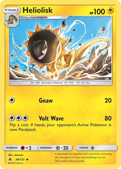 Heliolisk #38 SM - Forbidden Light