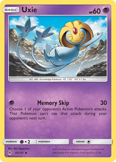 Uxie #41 SM - Forbidden Light