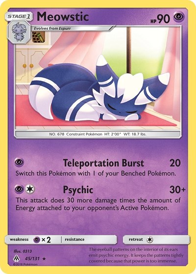 Meowstic #45 SM - Forbidden Light