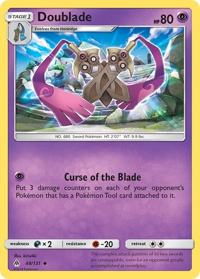 Doublade #48 SM - Forbidden Light