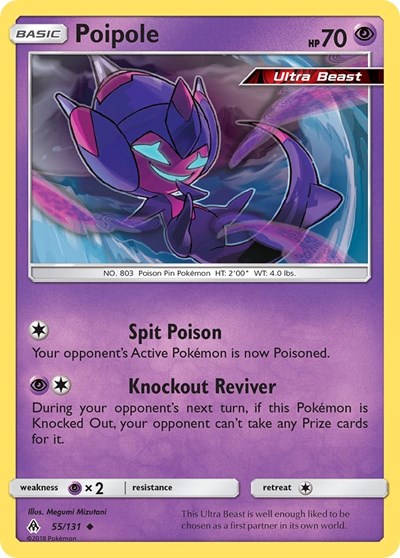 Poipole #55 SM - Forbidden Light