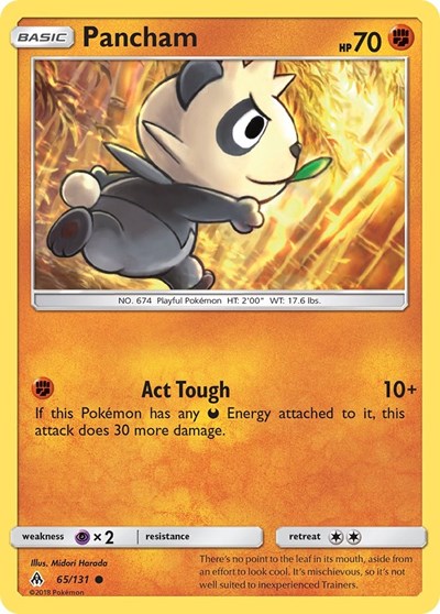 Pancham #65 SM - Forbidden Light