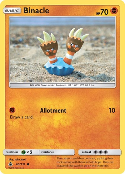 Binacle #66 SM - Forbidden Light