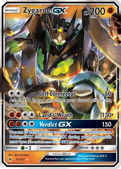 Zygarde GX #73 SM - Forbidden Light