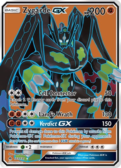 Zygarde GX #123 SM - Forbidden Light