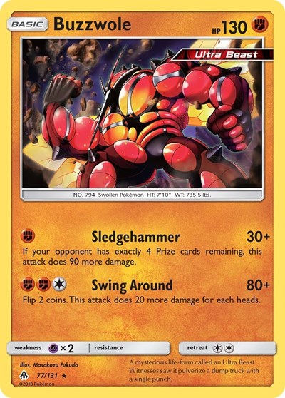 Buzzwole #77 SM - Forbidden Light