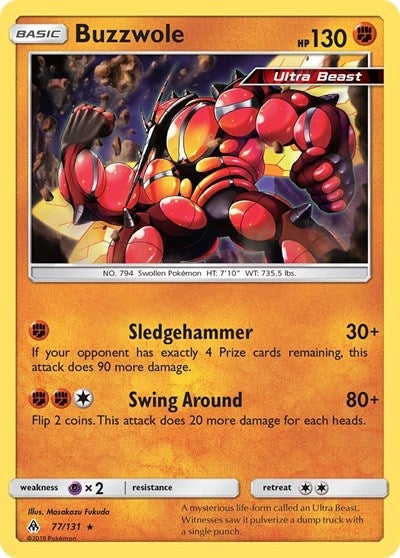 Buzzwole #77 SM - Forbidden Light