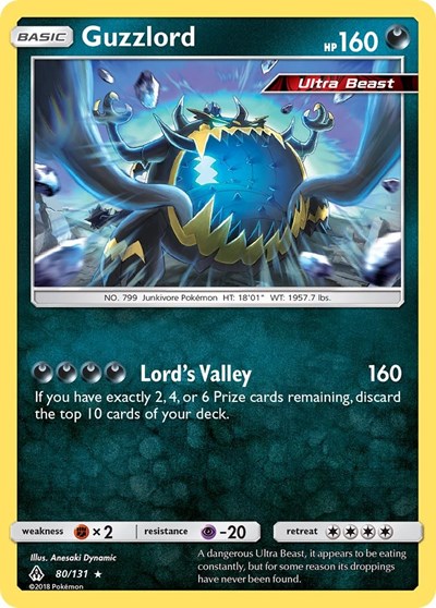 Guzzlord #80 SM - Forbidden Light