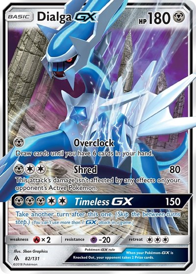 Dialga GX #82 SM - Forbidden Light