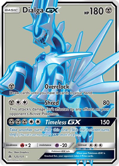 Dialga GX #125 SM - Forbidden Light