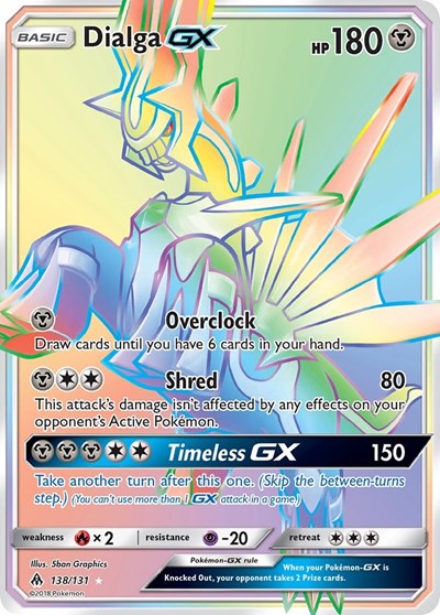 Dialga GX #138 SM - Forbidden Light