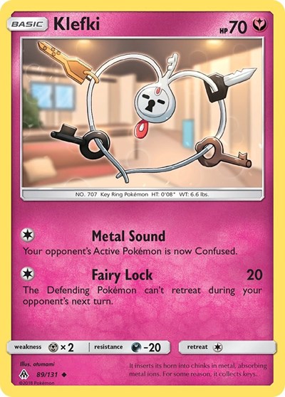 Klefki #89 SM - Forbidden Light