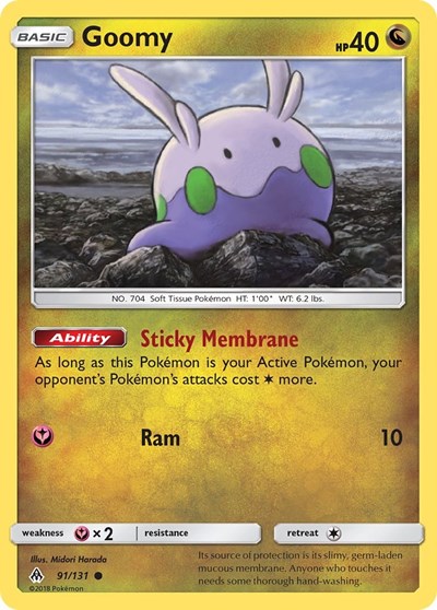 Goomy #91 SM - Forbidden Light