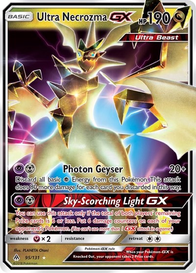 Ultra Necrozma GX #95 SM - Forbidden Light