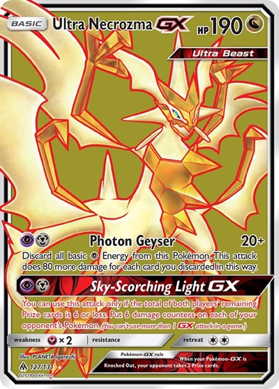 Ultra Necrozma GX #127 SM - Forbidden Light