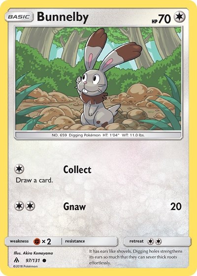 Bunnelby #97 SM - Forbidden Light