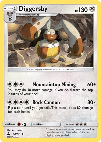 Diggersby #98 SM - Forbidden Light