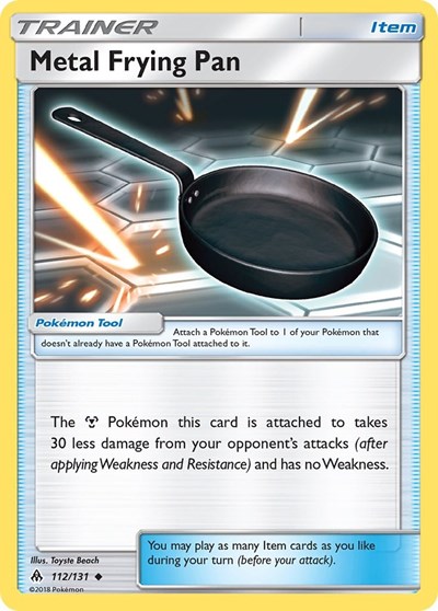 Metal Frying Pan #112 SM - Forbidden Light