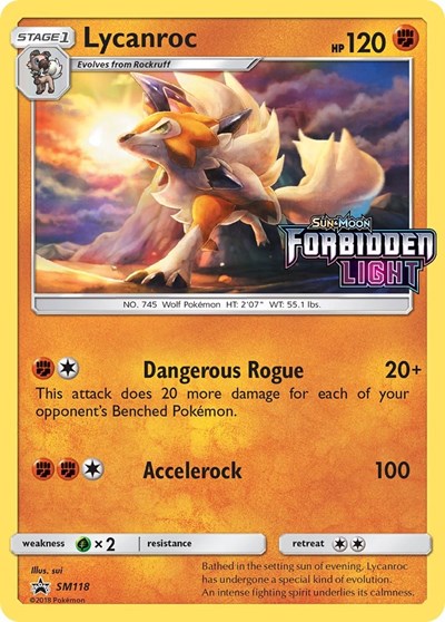 Lycanroc - SM118 SM Promos #SM118