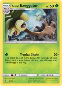 Alolan Exeggutor #2 Deck Exclusives