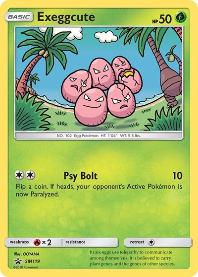 Exeggcute SM Promos #SM119