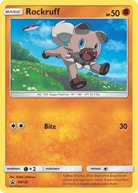 Rockruff SM Promos #SM120