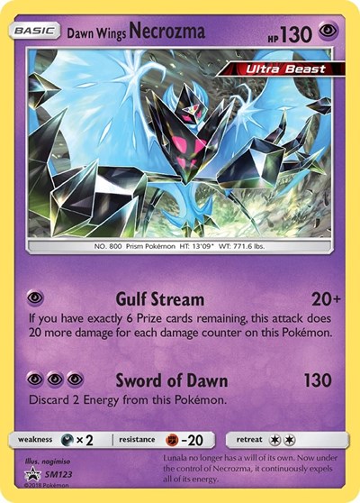 Dawn Wings Necrozma #SM123 SM Promos