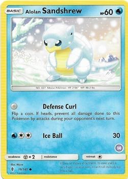 Alolan Sandshrew #19 SM Trainer Kit: Alolan Sandslash & Alolan Ninetales