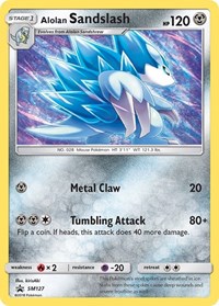 Alolan Sandslash #SM127 SM Promos