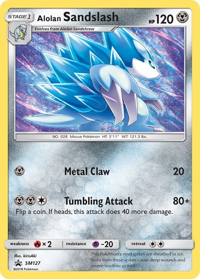 Alolan Sandslash #SM127 SM Promos