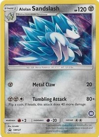 Alolan Sandslash #SM127 SM Trainer Kit: Alolan Sandslash & Alolan Ninetales