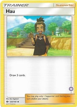 Hau (19) #120 SM Trainer Kit: Alolan Sandslash & Alolan Ninetales