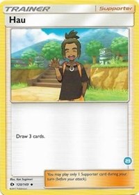 Hau (23) #120 SM Trainer Kit: Alolan Sandslash & Alolan Ninetales
