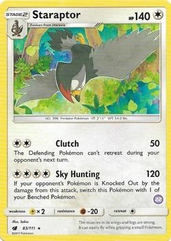 Staraptor #83 SM Trainer Kit: Alolan Sandslash & Alolan Ninetales