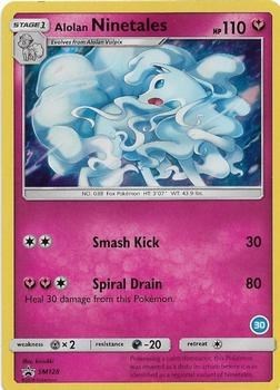 Alolan Ninetales #SM128 SM Trainer Kit: Alolan Sandslash & Alolan Ninetales