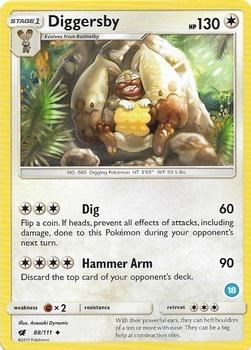 Diggersby #88 SM Trainer Kit: Alolan Sandslash & Alolan Ninetales