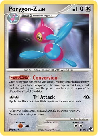 Porygon-Z #6 Deck Exclusives