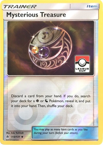 Mysterious Treasure #113 League & Championship Cards