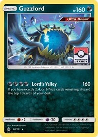 Guzzlord #80 League & Championship Cards