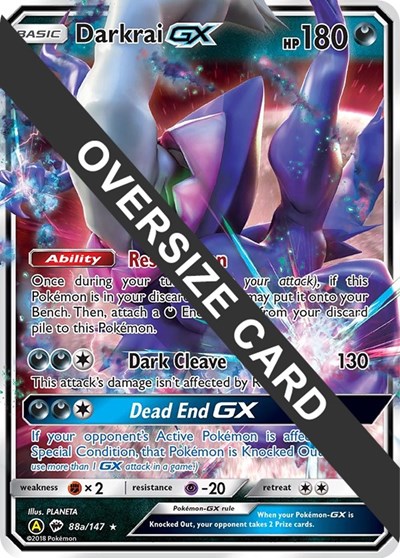Darkrai GX #88A Jumbo Cards