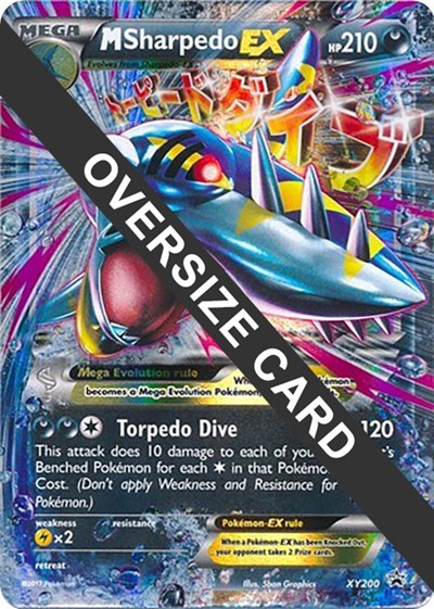 M Sharpedo EX #XY200 Jumbo Cards