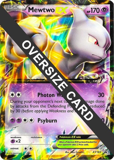 Mewtwo EX #XY183 Jumbo Cards