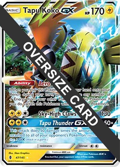 Tapu Koko GX #47 Jumbo Cards